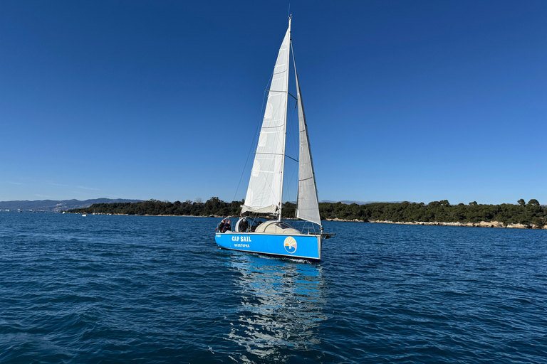 Golf-Juan: Sailing day tour with Snorkeling at the island