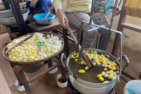 Siem Reap: Silk Farm & Killing Fields TukTuk Tour