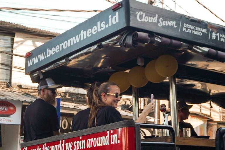 Bali: 2-Hour Beer Bus Party in Kuta & Legian Happy Hour Beer