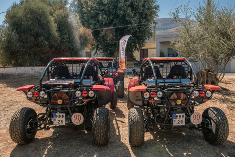 Adventure: Guided buggy safari with hotel transfer - Chania Shared Buggy UTV (Driver + Passenger)