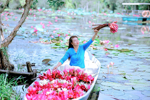 Authentieke Mekong Delta My Tho fietsavonturentourLunch is inbegrepen