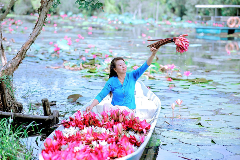 Authentieke Mekong Delta My Tho fietsavonturentourLunch is inbegrepen