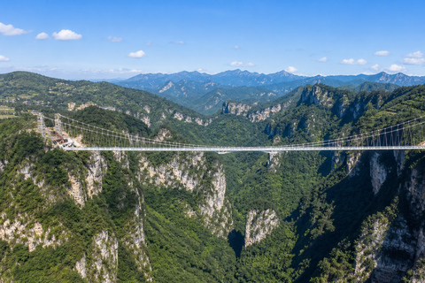 Zhangjiajie: Grand Canyon & Glass Bridge E-Ticket Options English Guide Service Only