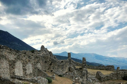 From Kalamata: Mystras and Sparta Day Trip Per/Person Shared Luxury Zero-Emission Electric SUV Transfer