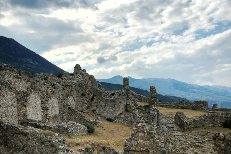 From Kalamata: Mystras and Sparta Day Trip Per/Person Shared Luxury Zero-Emission Electric SUV Transfer
