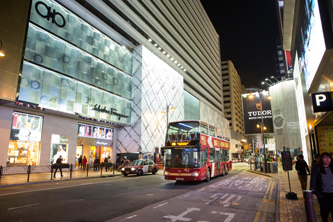 Hong Kong: tour notturno panoramico di Kowloon