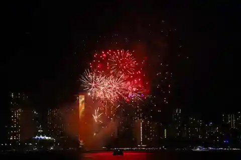 Waikiki Friday Night Fireworks Sail