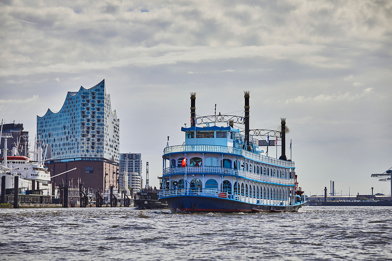 Hamburg: Harbor Cruise and Bus City Hop-On Hop-Off Tour Rainer Abicht: 2-Hour Harbor Cruise and Bus City Tour