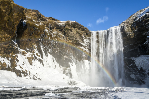 Från Reykjavik: Heldagsutflykt till södra IslandTur med mötesplats vid busshållplats 12