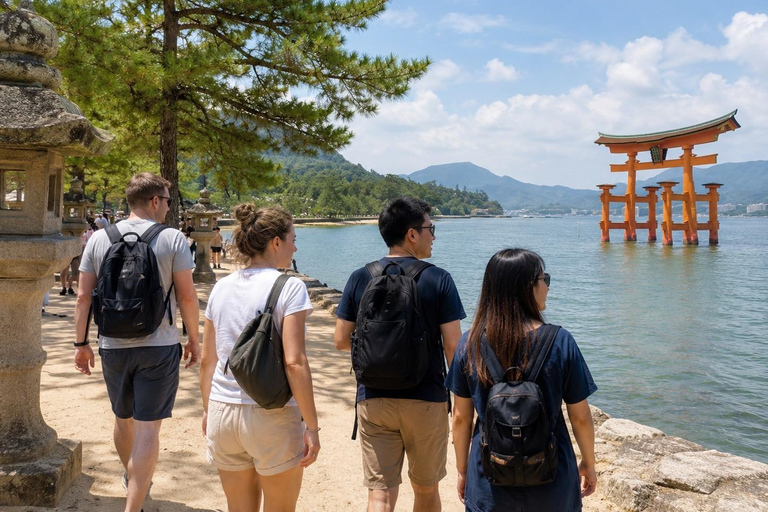 Hiroshima: Miyajima Island Guided Walking Tour with Ferry
