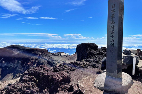 Mt. Fuji Guided Summit Climb with Mountain Hut Stay From Tokyo by Public Transit