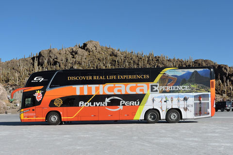 La Paz: Biljett till buss till Uyuni (Premiun sovbuss)