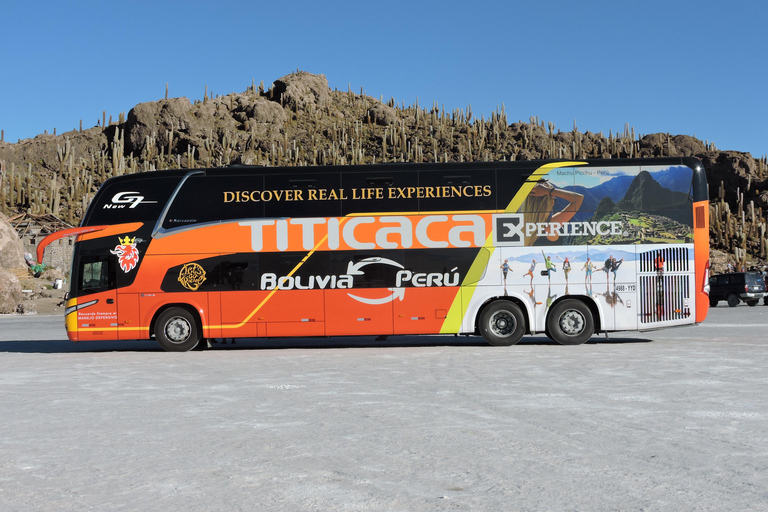 La Paz: Biljett till buss till Uyuni (Premiun sovbuss)