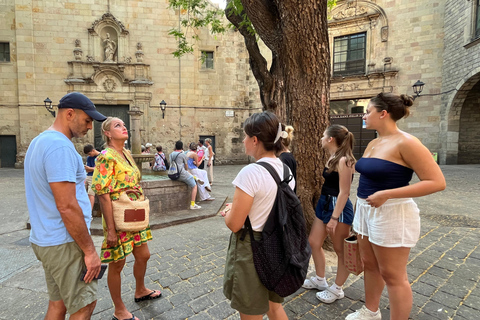 Barcelona Gothic WalkingTour: Roman Walls & Hidden Courtyard Small Group Tour