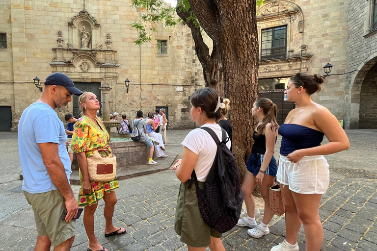 Barcelona Gothic WalkingTour: Roman Walls & Hidden Courtyard Small Group Tour