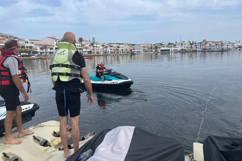 Menorca: kajak- en zeereservaat-snorkelavontuur