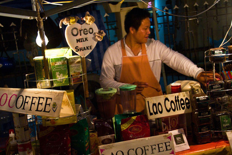 Luang Prabang: Night Market Private Food Tour and BBQ Dinner