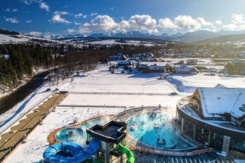 Krakau: Chocholowskie Thermal Baths-ticket met hotelovername