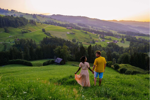 Visite en petit groupe du Mont Titlis et d&#039;Interlaken en voiture depuis Lucerne