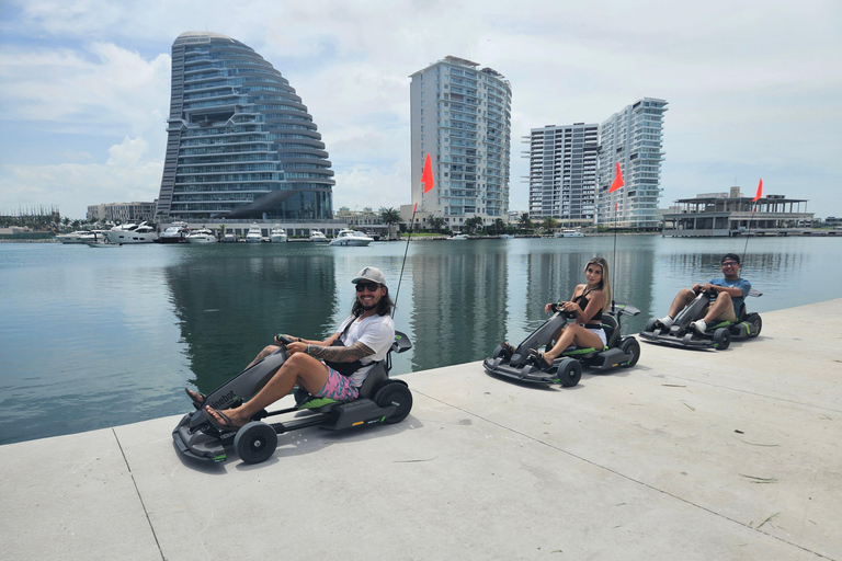 Cancun: Go Kart Adventure! 90 min Guided Tour in Hotel Zone