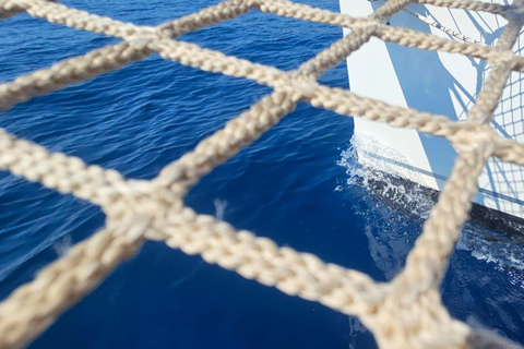 Rhodes: Sailing Catamaran Day Cruise with food and drinks Rhodes: Catamaran Full Day Cruise with food and drinks