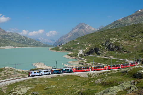 From Milan: Bernina Red Train and St. Moritz Tour Tour Departing from Milan