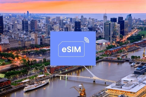 Buenos Aires: Argentyna – plan mobilnej transmisji danych eSIM w roamingu(Copy of) (Copy of) (Copy of) (Copy of) (Copy of) 1 GB/ 7 dni: tylko Malezja