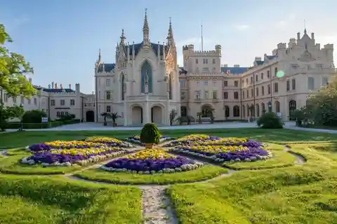 Från Wien och Bratislava: Moravia: Lednice slott och park