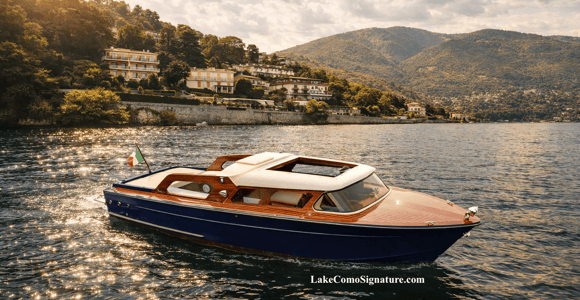 Lake Como: Classic Wooden Boat Cruise Tour