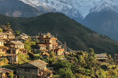 Trekking do bazy pod Annapurną