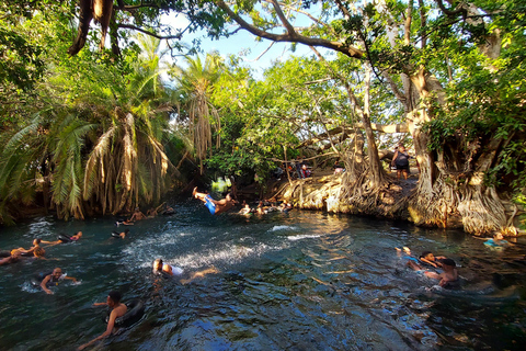 موشي: شلال ماتيروني، جولة القهوة، ينبوع كيكوليتوا الحار