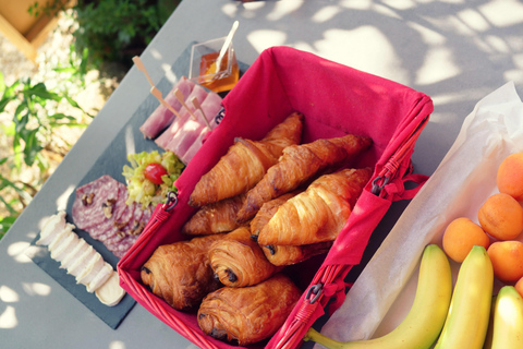 Carcassonne: Solex ride with guide and French-style brunch Carcassonne: Solex tour with guide and French brunch