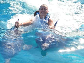 Puerto Vallarta: Dolphin Royal Swim at Aquaventuras Park