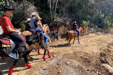 Go horseback riding in the forest and visit San Juan Chamula Horseback riding tour in the forest and visit San Juan Chamula