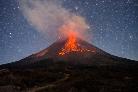 Mount Merapi Jeep Sunset & Lava Flow Night Tour with Pickup