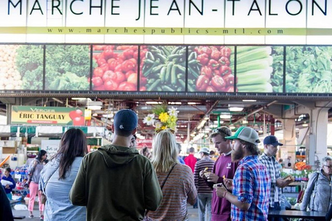 Montreal: Tour gastronomico a piedi non turistico del mercato di Jean-Talon