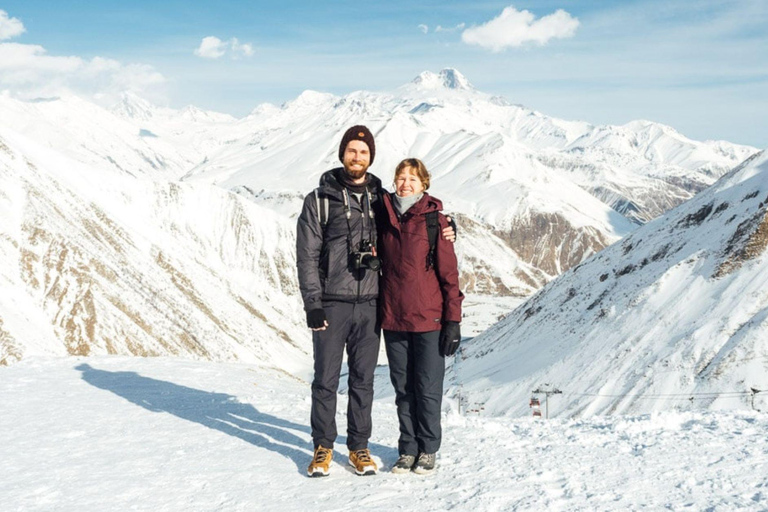 Tbilisi: Gudauri & Kazbegi Winter Action – Pickup & Views