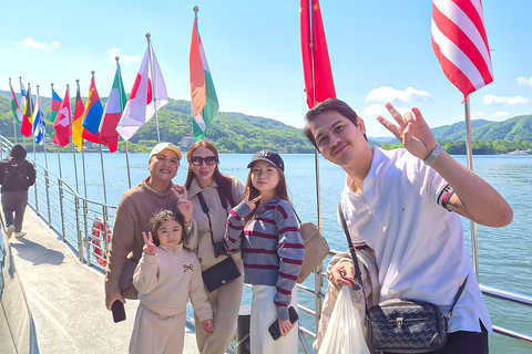 Cherry Blossom Tour from Seoul: Nami, Rail Bike & Alpaca C. Cherry Blossom B + Nami Island