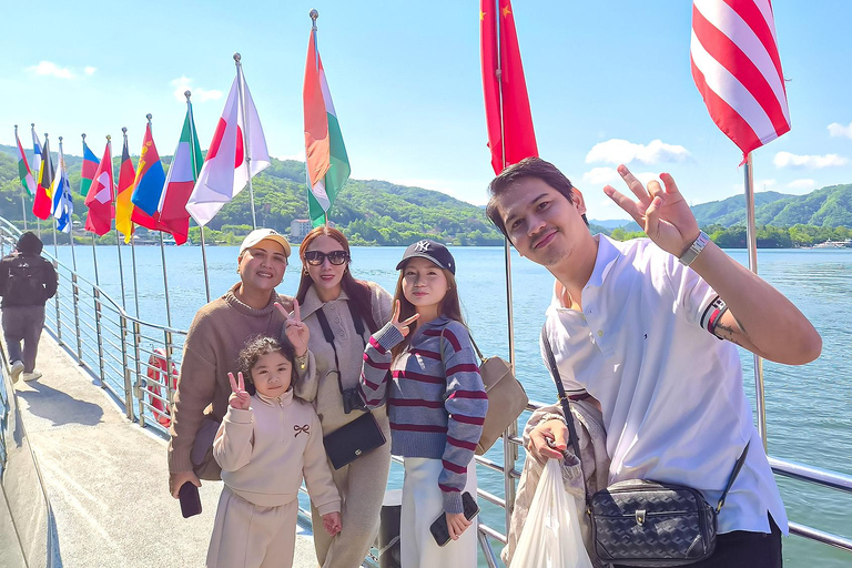Cherry Blossom Tour from Seoul: Nami, Rail Bike & Alpaca C. Cherry Blossom B + Nami Island