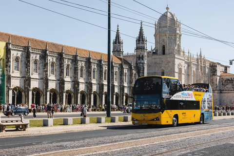 Lisbon: Hop-on Hop-off 48-Hour Bus and Boat Tour Ticket