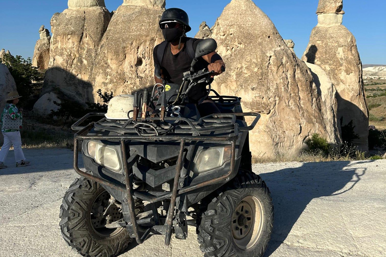 Cappadocia: Guided Sunset ATV Tour with Hotel Pickup