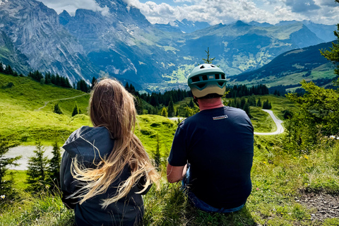 جولة بدراجة كهربائية في وادي روزنلاوي من إنترلاكن