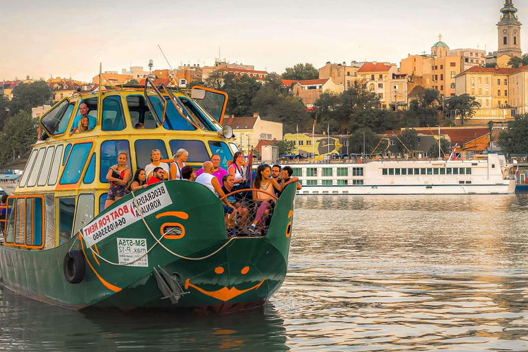 Belgrade Day Cruise-Live Guide-Unlimited Soft Drinks Free