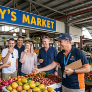 Cairns: Rusty's Market Guided Food Tour with Tastings