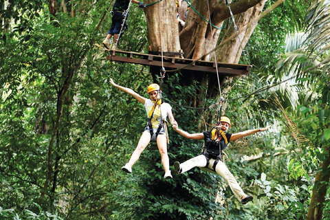 Phuket Skyline Adventure ZiplinesZipline avventura sullo skyline di Phuket