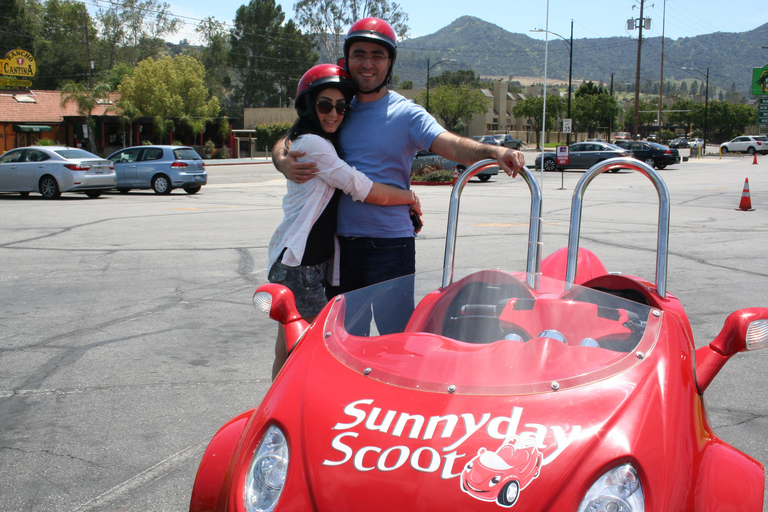 Los Angeles: 1-Hour Mini-Car Guided Adventure Ride YOU Drive Los Angeles: One Hour Mini-Car Scoot Guided Adventure Ride