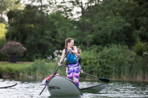 Montreal: Guided paddleboard tour at Parc Jean-Drapeau Montreal: Paddleboard Tour at Parc Jean-Drapeau