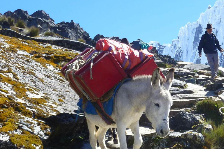 Vanuit Huaraz: Trektocht Santa Cruz-Llanganuco 4Dagen/3Nachten