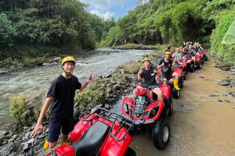 ubud : private tour,atv,rice terrace,waterfalls group of 1-3 person