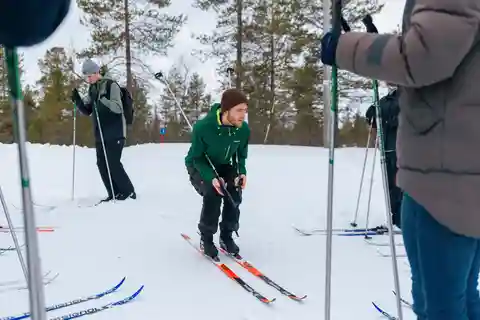 Saariselkä: Esquí de fondo para principiantes